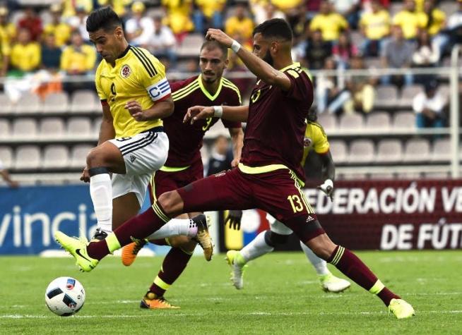 Colombia sólo rescata empate con Venezuela por Clasificatorias Sudamericanas