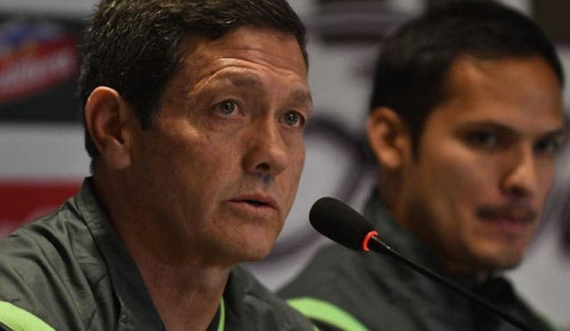 DT de Bolivia habla de "impulso" al jugar contra alguien que "injustamente" recibió puntos
