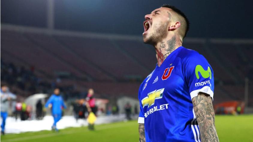 Mauricio Pinilla salva a la "U" y rescata empate frente a O'Higgins