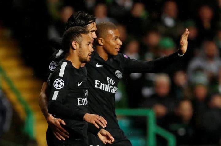 Neymar lidera goleador estreno del PSG en Champions League