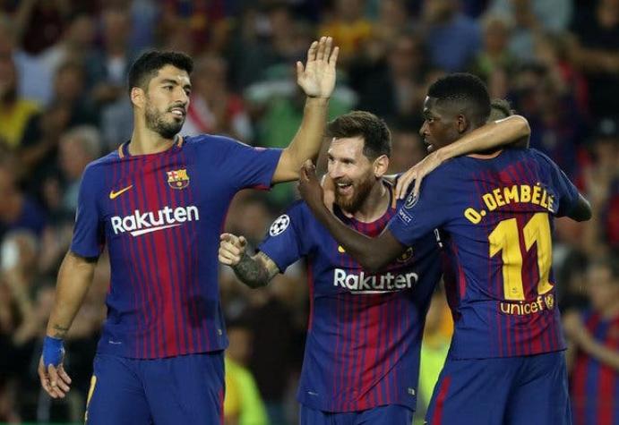Messi figura en triunfal estreno del Barcelona sobre la Juventus en Champions