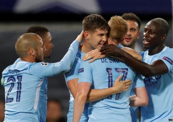 Gran debut del Manchester City de Bravo en Champions: Apabulla a Feyenoord en Holanda