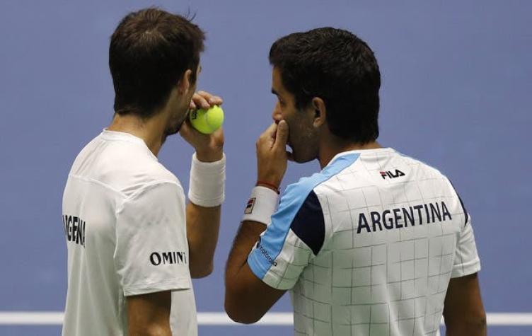 Argentina queda al borde del descenso tras perder el dobles de Copa Davis ante Kazajistán
