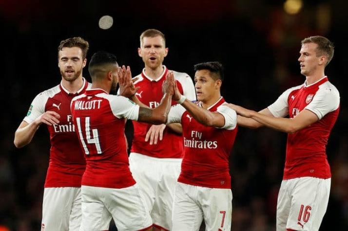 [VIDEO] Mira la notable habilitación de Alexis Sánchez para gol del Arsenal
