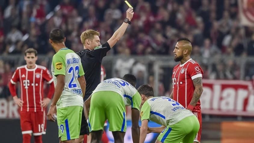 Arturo Vidal juega en nuevo tropiezo del Bayern Munich ante Wolfsburgo por la Bundesliga