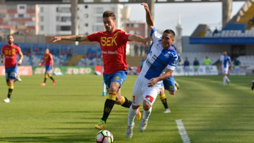 Unión Española rescata empate frente a Antofagasta y sigue invicto y como líder del Transición