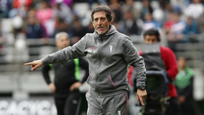 Mario Salas sigue firme en Católica: "No voy a renunciar"