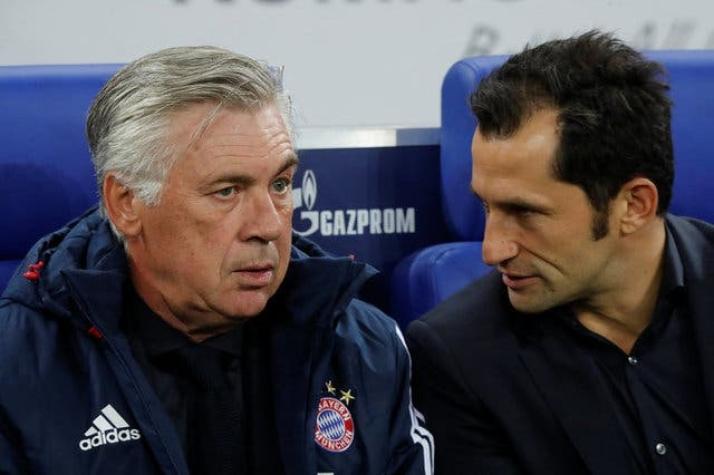 Dura caída del Bayern de Vidal en Champions provoca salida del técnico Ancelotti