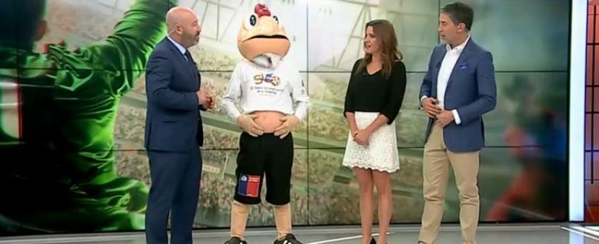 [VIDEO] Coné visita Canal 13 en la previa de los II Juegos Suramericanos de la Juventud