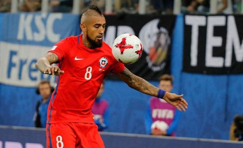Arturo Vidal a sus hijos: "Papá tiene que trabajar y llevar a Chile al Mundial"