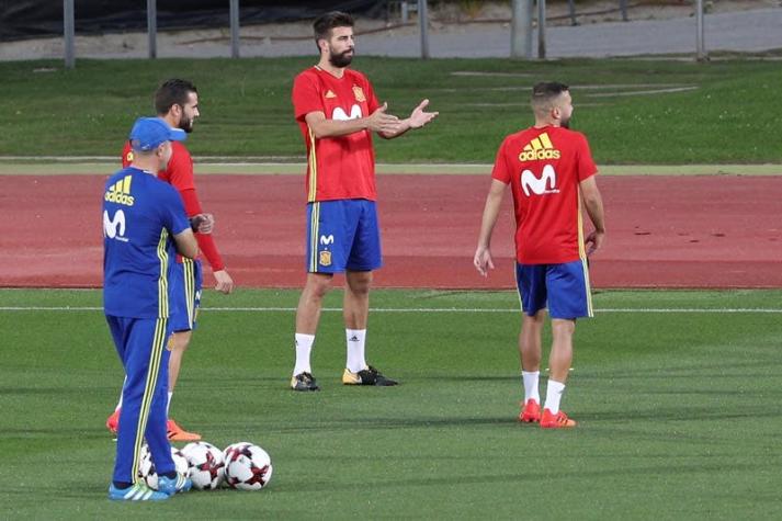 [VIDEO] Las pifias a Gerard Piqué en práctica de la selección española