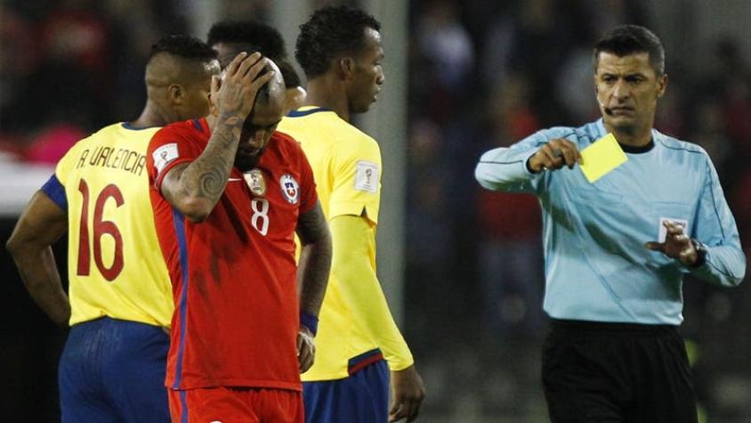 ANFP apelará por la amarilla de Arturo Vidal para que pueda jugar ante Brasil