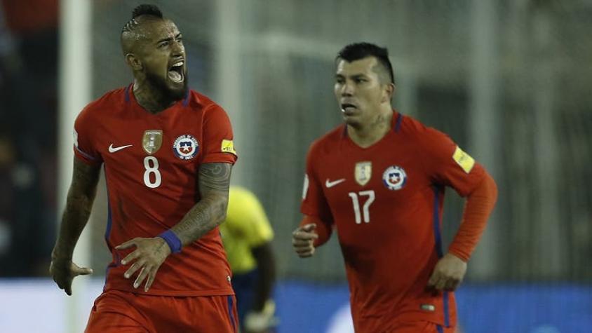 Gary Medel y Arturo Vidal agradecen el apoyo en victoria de "La Roja" sobre Ecuador