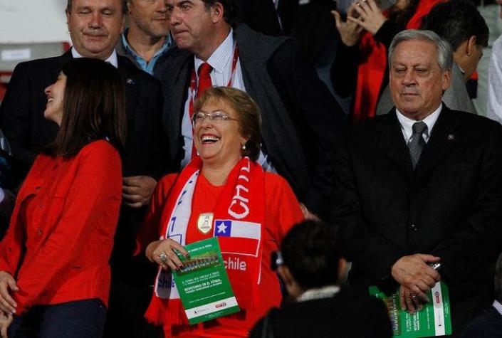 Bachelet acepta invitación de la ANFP y viaja a Brasil para alentar a "La Roja"