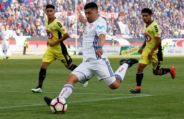 [VIDEO] Goles Copa Chile: La "U" iguala ante San Luis en el Nacional