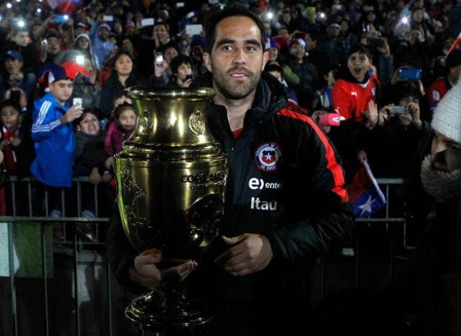 Claudio Bravo: "Las palabras pasan, pero los hechos quedan para toda la vida"