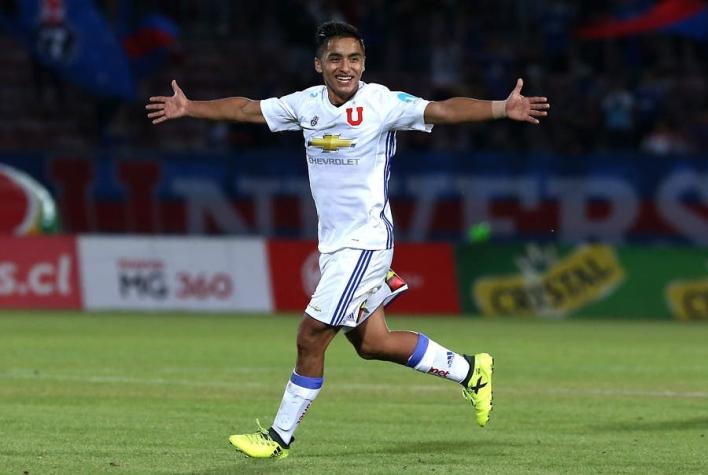 [VIDEO] Goles Copa Chile: La "U" da el primer golpe ante Antofagasta en semifinales