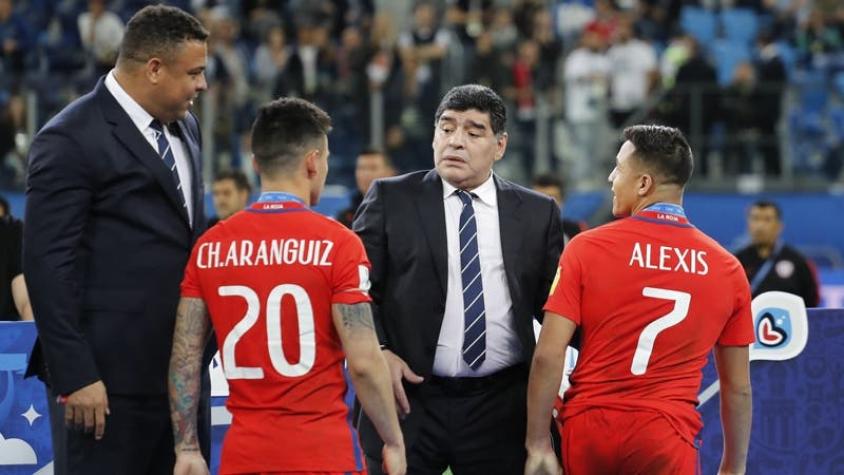 Diego Maradona vuelve a disparar contra Sampaoli: “Los vende humo nunca me gustaron”