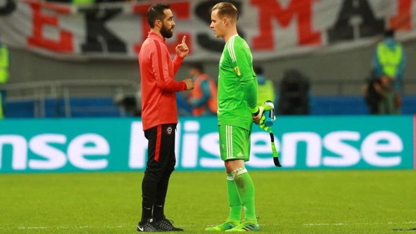 Ter Stegen recuerda a Bravo en Barcelona: “Tenía claro que lucharía con él hasta el final”