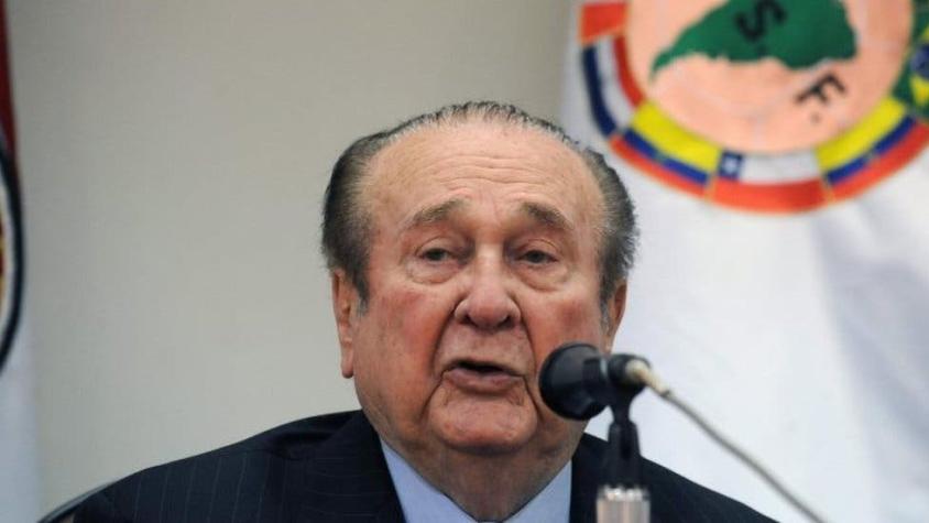 FIFAgate: Justicia paraguaya autoriza extradición a EE.UU. de Nicolás Leoz, expresdiente de Conmebol
