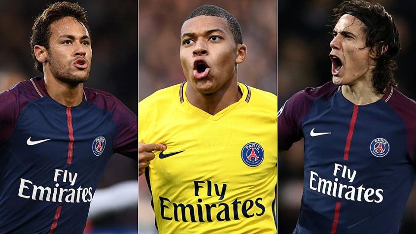 El impresionante ritmo goleador de Cavani, Neymar y Mbappe que amenaza los records