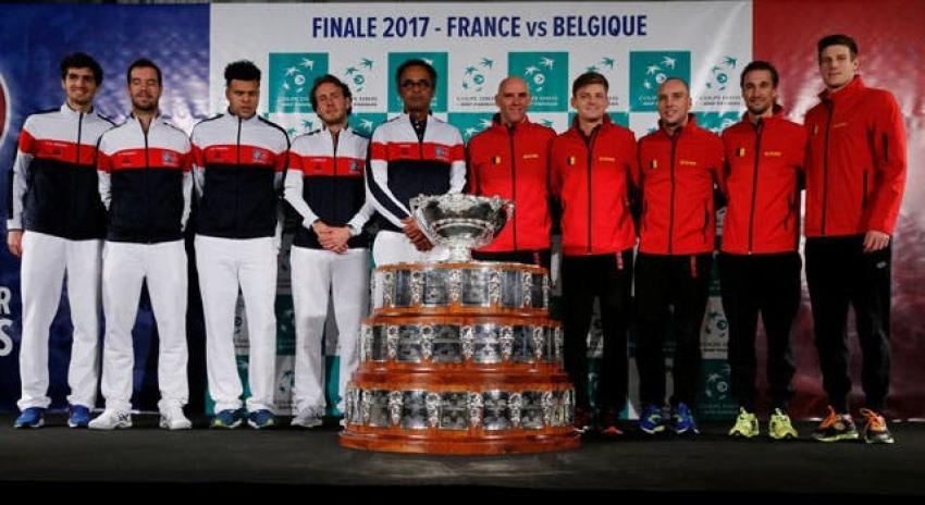 Francia y Bélgica se disputan el trono de Argentina en la Copa Davis