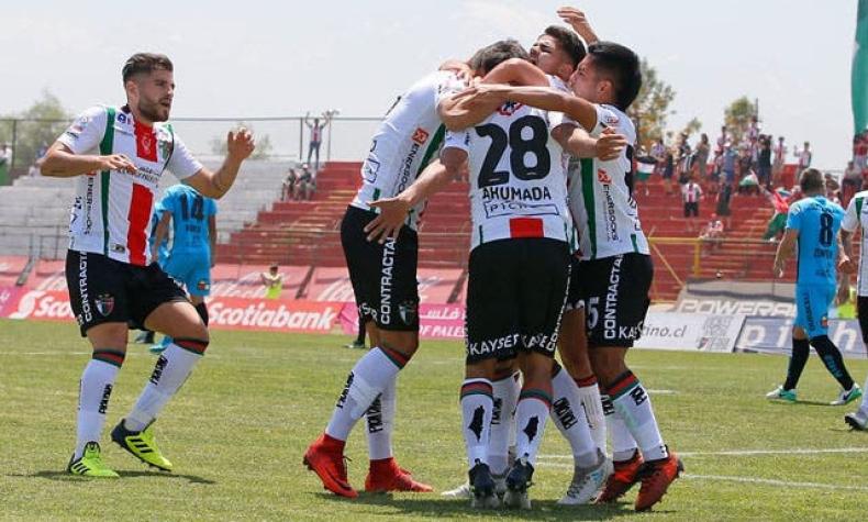 Palestino vence a Iquique en La Cisterna y lucha por salvarse del descenso