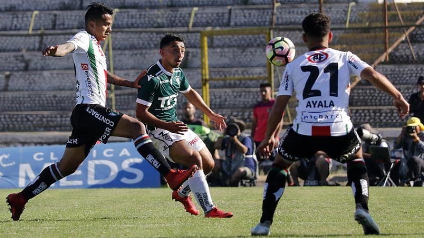 [VIDEO] Goles Fecha 15: Palestino y Santiago Wanderers igualan en La Cisterna