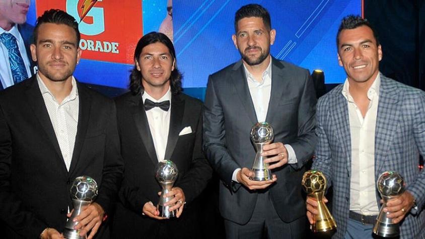 Colo Colo cierra el año dominando el equipo ideal del 2017 en la Liga Chilena
