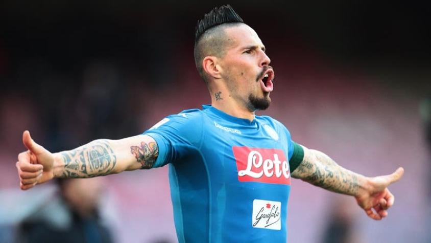 Hamsik hace historia al superar a Maradona como máximo goleador del Napoli