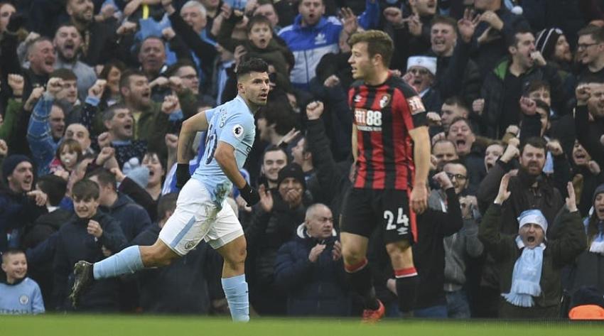 City suma nuevo triunfo con un Agüero “centenario” y Chelsea tropieza en la Premier