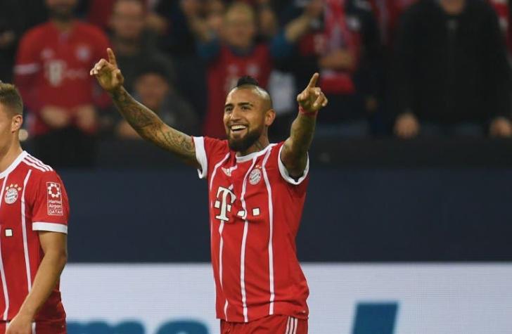 Eligen tanto de Vidal como el mejor gol táctico de la Bundesliga
