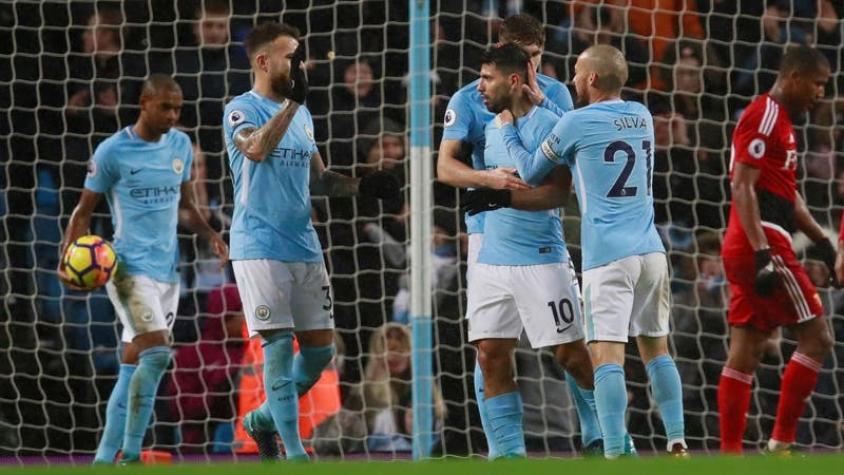City vuelve a los triunfos ante Watford y mantiene su distancia en la cima de la Premier