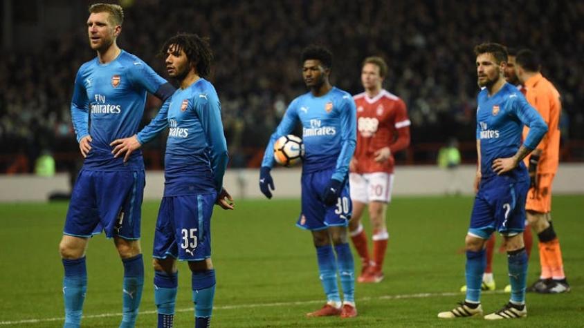 Arsenal de Alexis Sánchez es eliminado de la FA Cup por equipo de Segunda División