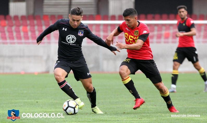Colo Colo vence a Unión Española en amistoso en La Serena