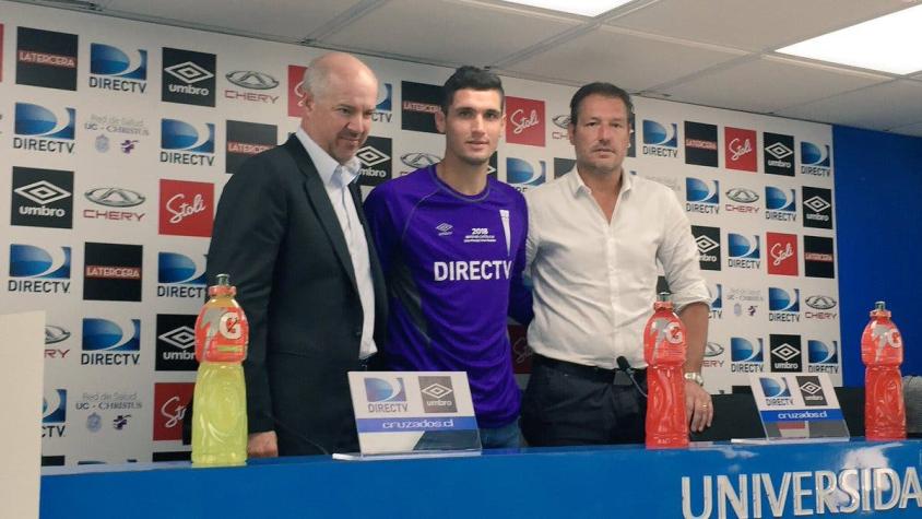 Matías Dituro y llegada a la UC: “Estoy muy contento de estar acá, daré lo mejor de mí”