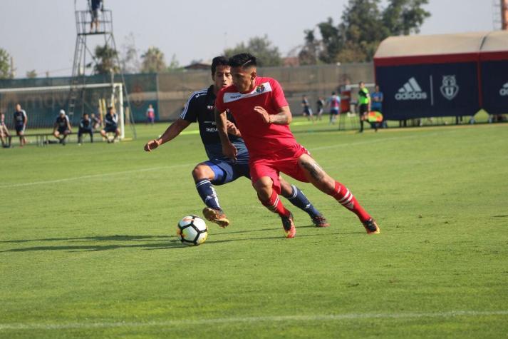 Audax Italiano golea a la U en su segundo amistoso del año