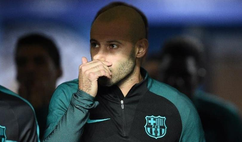 FC Barcelona anuncia un acto para despedirse de Mascherano