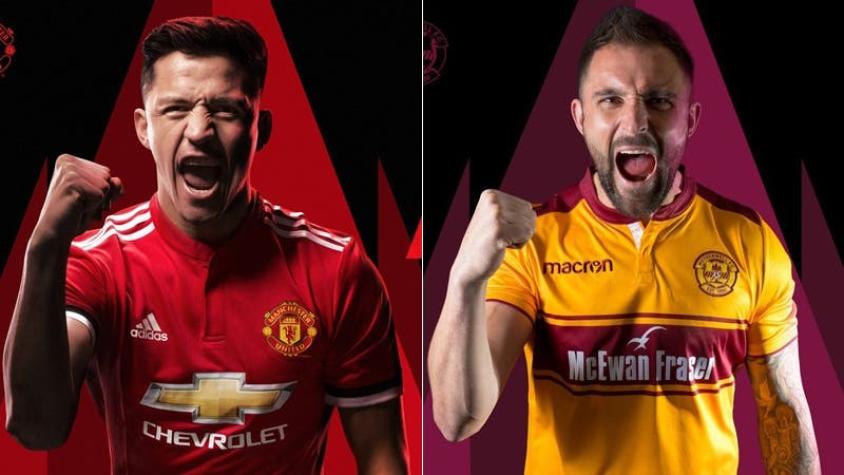 Con piano y todo: club escocés parodia presentación de Alexis en Manchester United