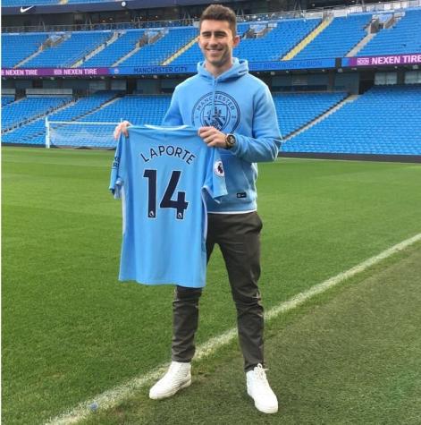 El segundo más caro de la historia: Manchester City oficializa al defensa Aymeric Laporte