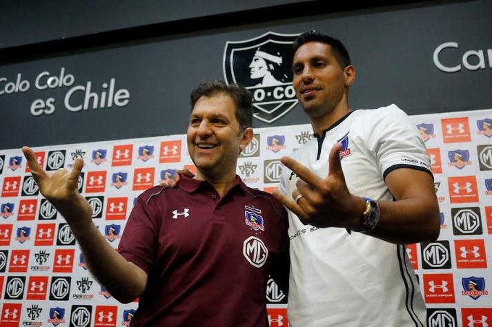 Insaurralde es oficializado en Colo Colo y adelanta que verán a un defensa de "mucho sacrificio"