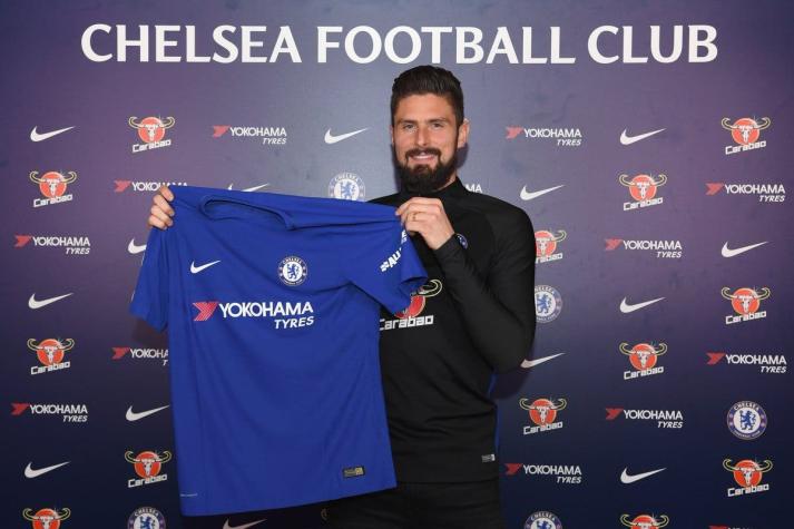 Giroud ficha por el Chelsea y Batshuayi es cedido al Dortmund