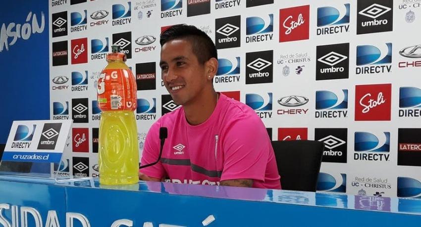 Vilches anticipa debut en la UC: “Esperamos estar a la altura de lo que quiere el técnico”