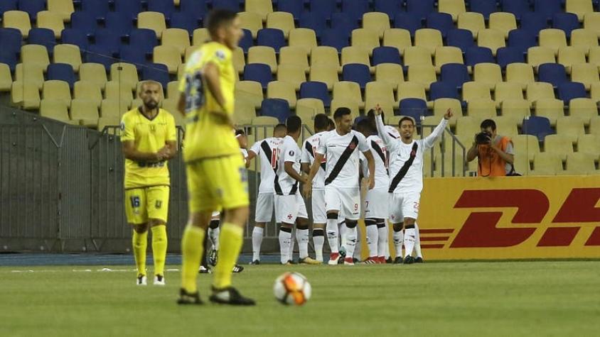 U. de Concepción es goleado por Vasco da Gama y se enreda en Copa Libertadores