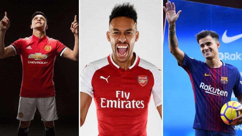 Del trueque por Alexis a los millones por Coutinho: los récords del mercado de fichajes en Europa