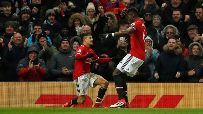 [VIDEO] Felices los 4: Alexis Sánchez conquista a los hinchas del Manchester United