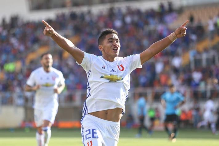 Guerra aclara su presencia en la U: “Si juego va a ser por mis méritos y no por la regla sub 20”