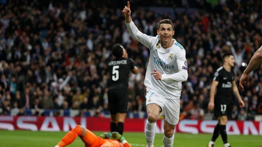 Cristiano se luce con doblete en triunfo del Real Madrid sobre PSG en la Champions