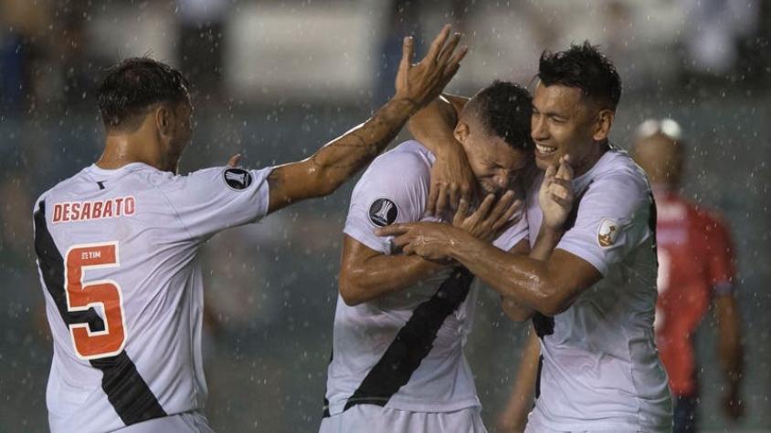 Vasco da Gama acecha a la U tras golear a Wilstermann en Copa Libertadores