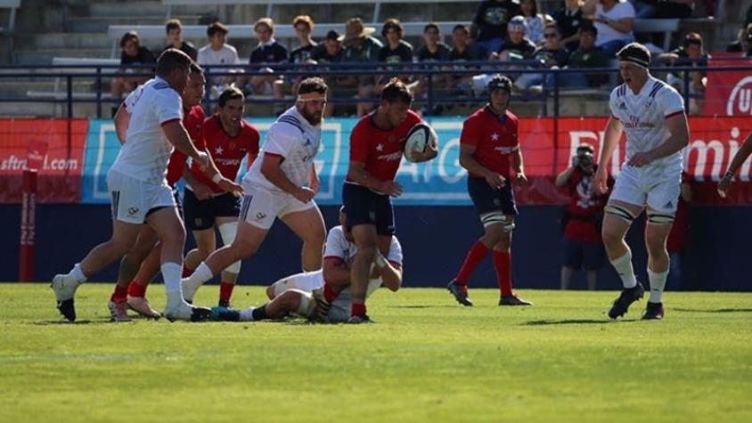 Ex jugador de NFL ayuda en triunfo de Estados Unidos sobre Chile en rugby